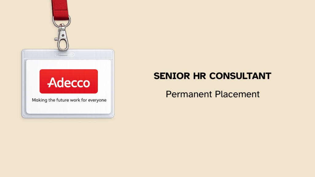 Ecuson Adecco – Senior HR Consultant